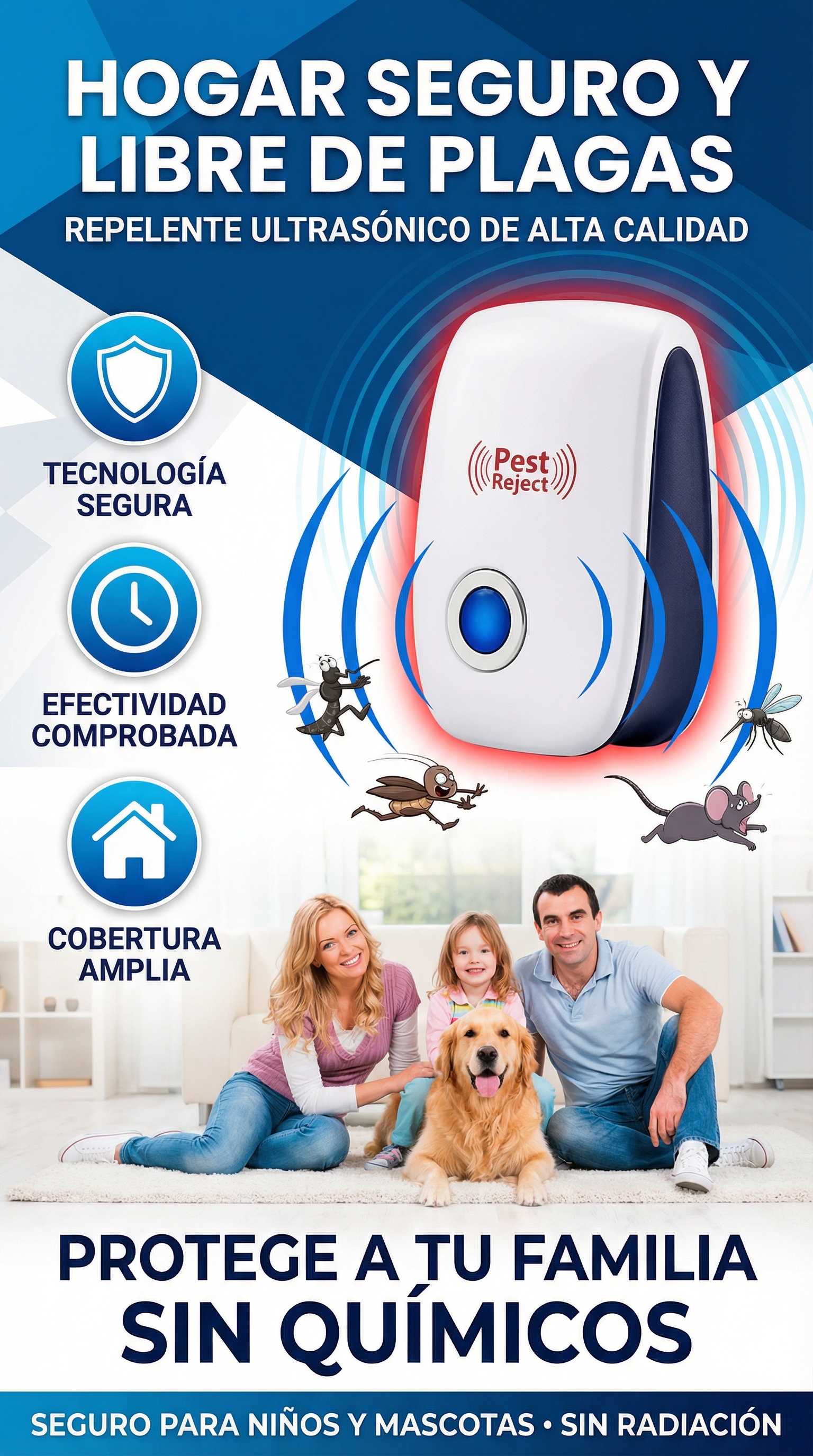 repelente ultrasonico para insectos