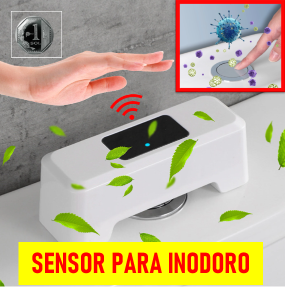 sensor de descarga de inodoro