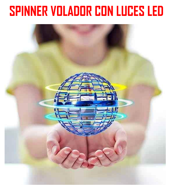 spiner volador led